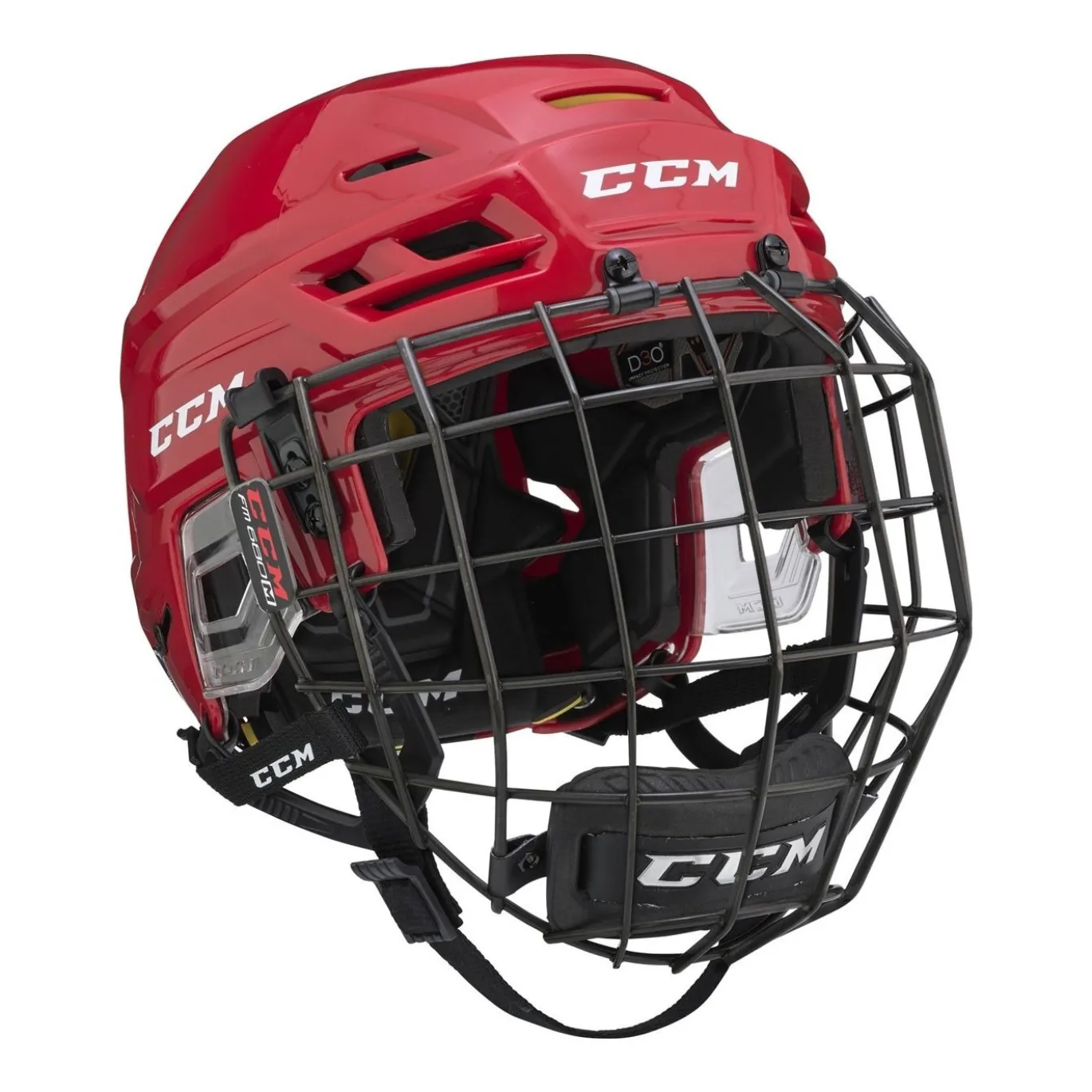 CCM Hockeyhjälm 310 Combo Jr Red