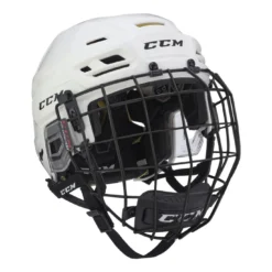 CCM Hockeyhjälm 310 Combo Jr White