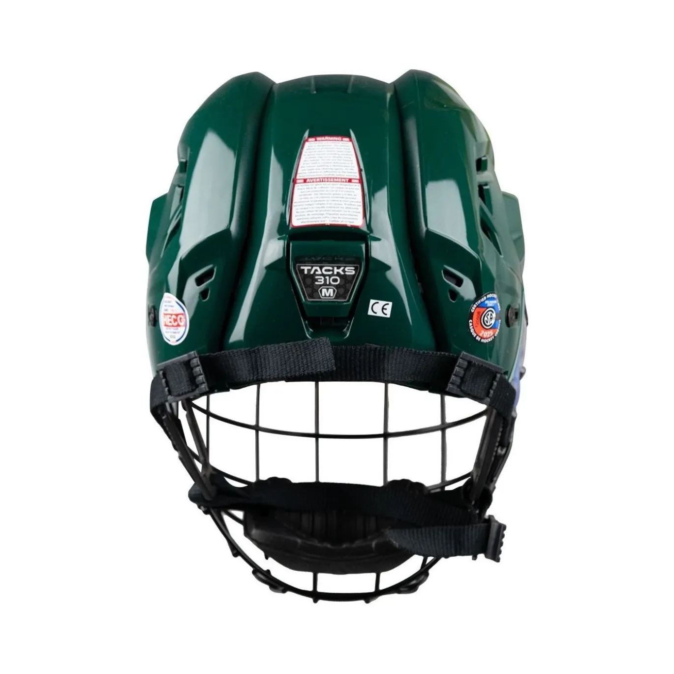 CCM Hockeyhjälm 310 Combo Sr Dark Green
