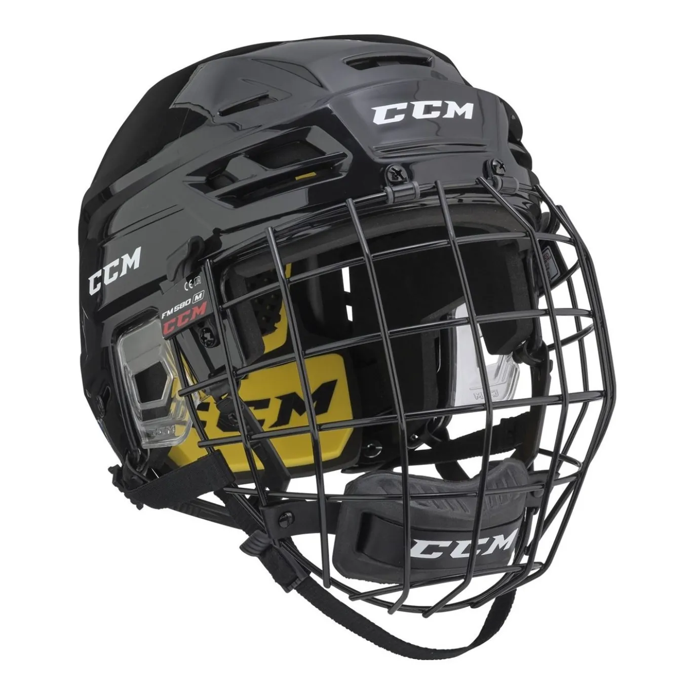 CCM Hockeyhjälm Tacks 210 Combo Svart