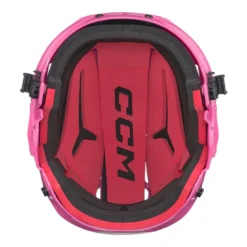CCM Hockeyhjälm Tacks 70 Combo Yth Rosa