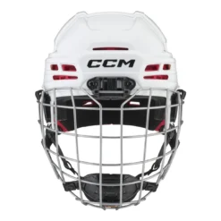 CCM Hockeyhjälm Tacks 70 Combo Yth Vit