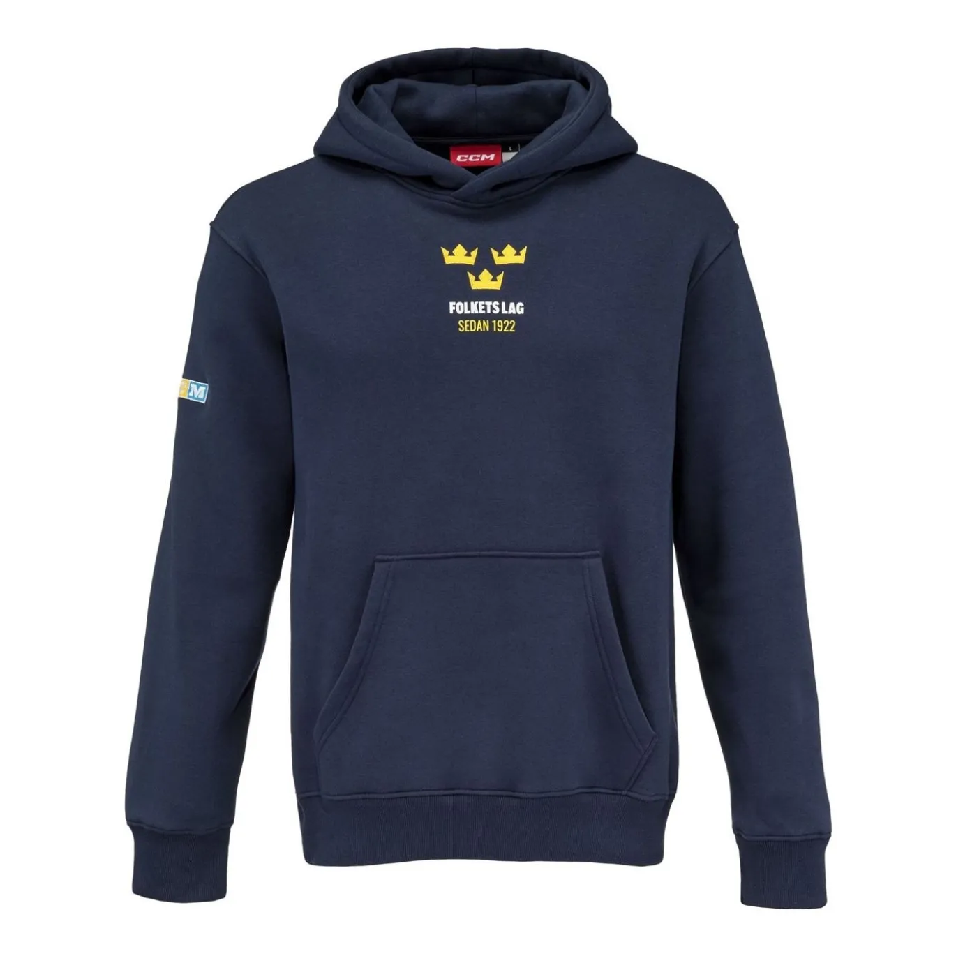 CCM Hoodie Front Print Team Sweden Sr