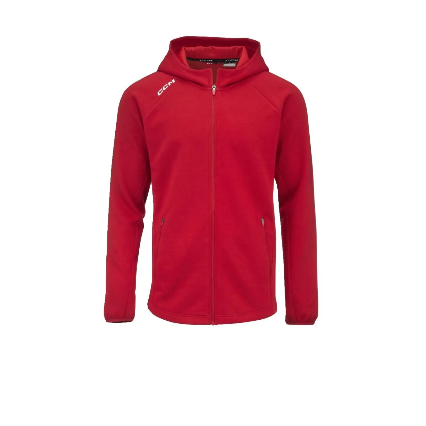 CCM Hoodie Locker Full Zip SR Red