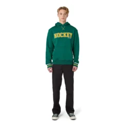 CCM Hoodie Stripe Sr Evergreen
