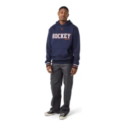 CCM Hoodie Stripe Sr Navy