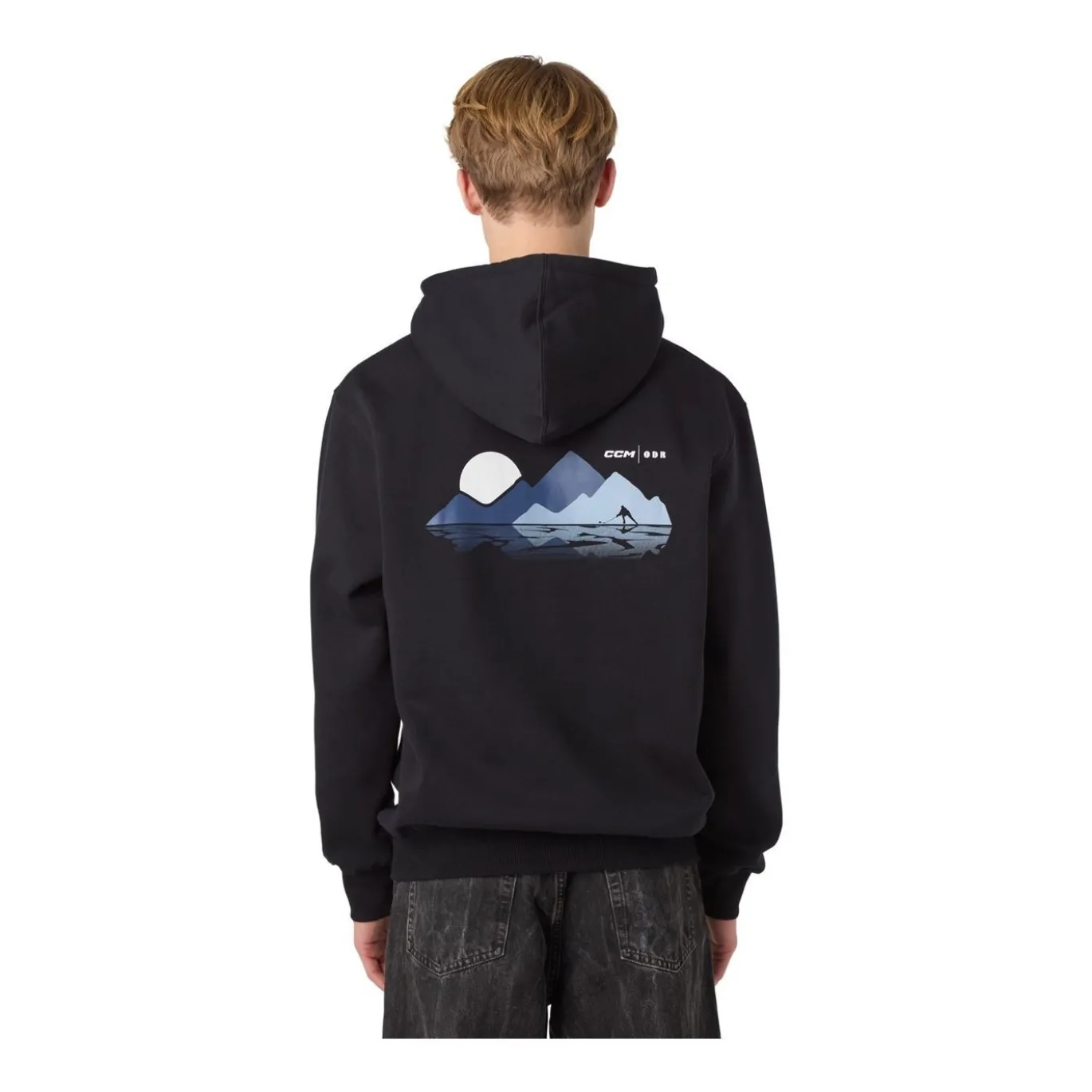 CCM Hoodie Winter Sr Black