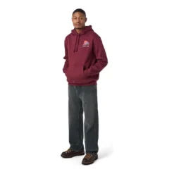 CCM Hoodie Winter Sr Dark Cherry