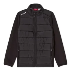 CCM Jacka Hybrid Quilted Jr Black