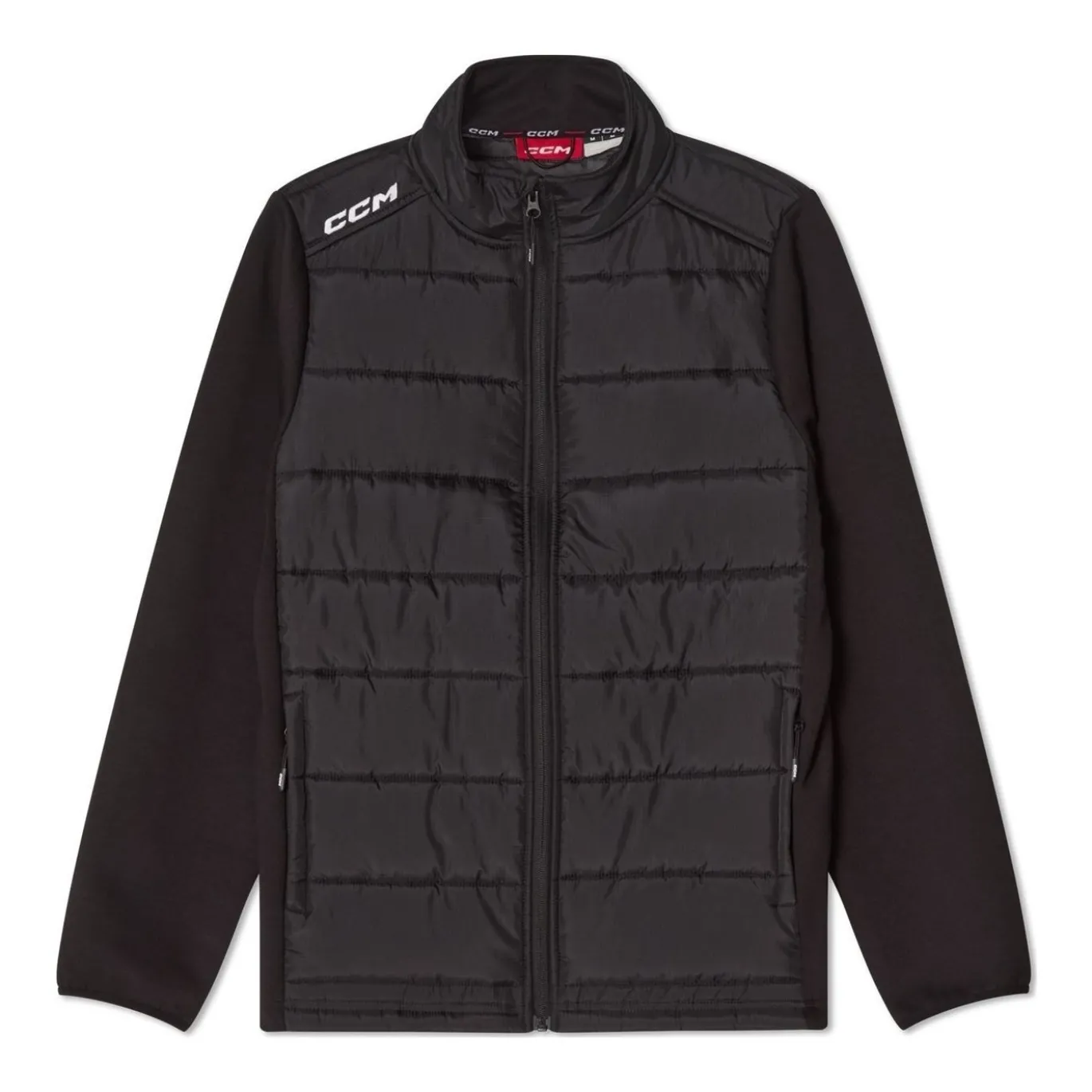 CCM Jacka Hybrid Quilted Jr Black