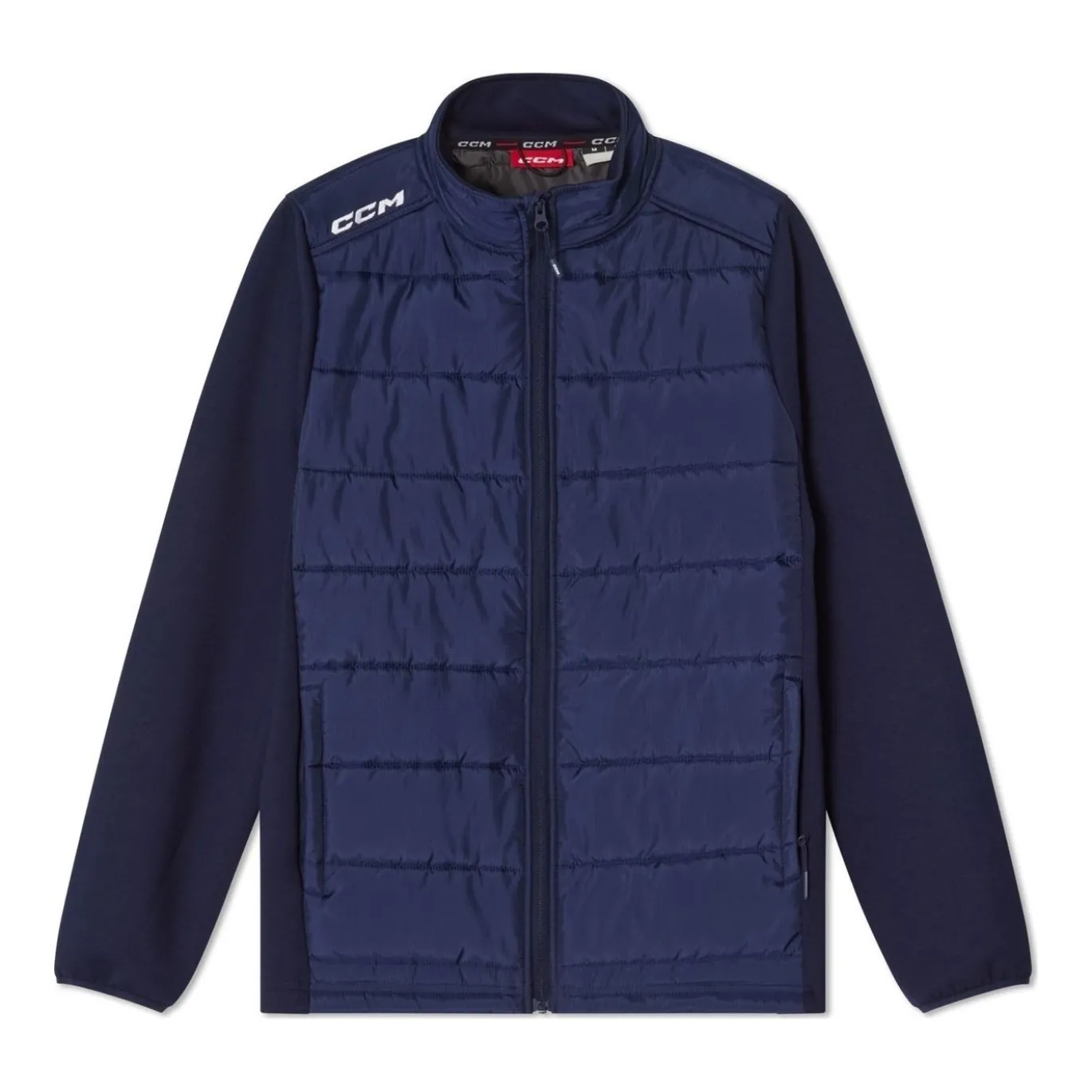 CCM Jacka Hybrid Quilted Jr Navy