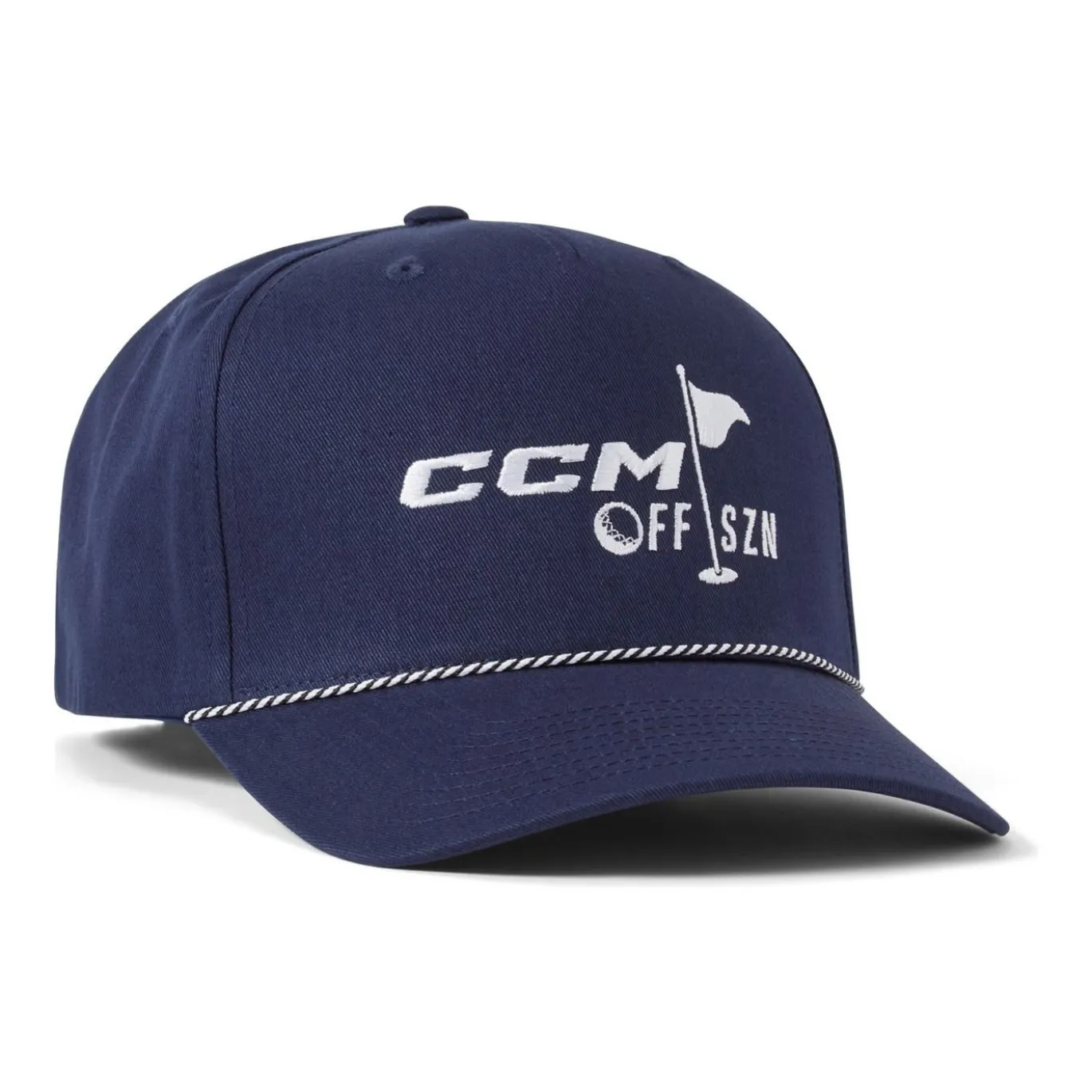 CCM Keps Golf Peaked Rope Navy