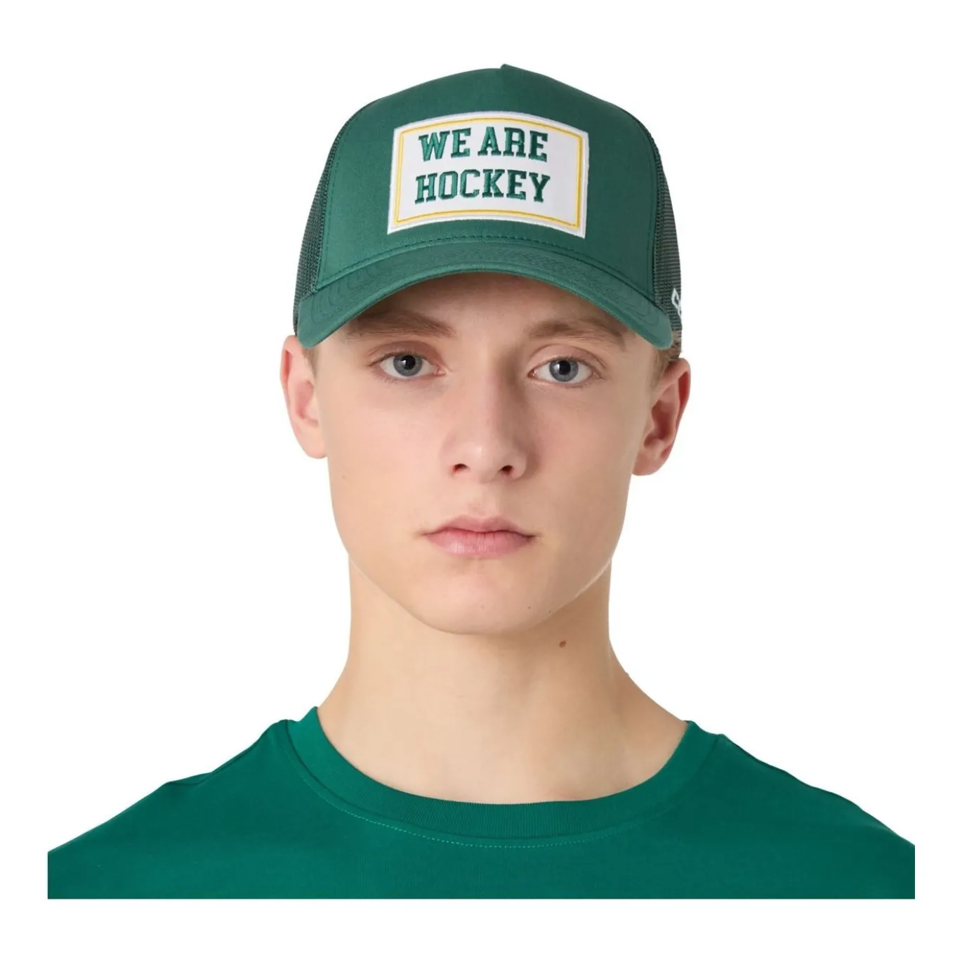 CCM Keps Stripe Trucker Sr Evergreen