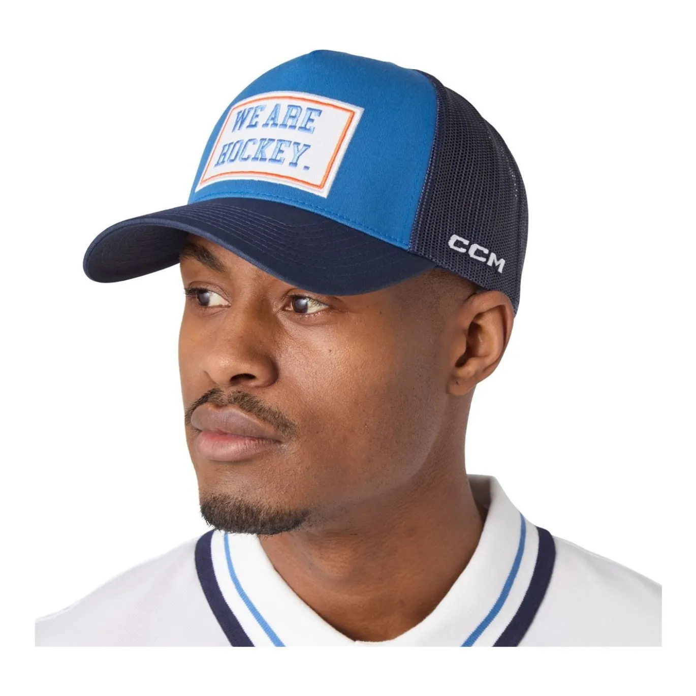 CCM Keps Stripe Trucker Sr Riviera