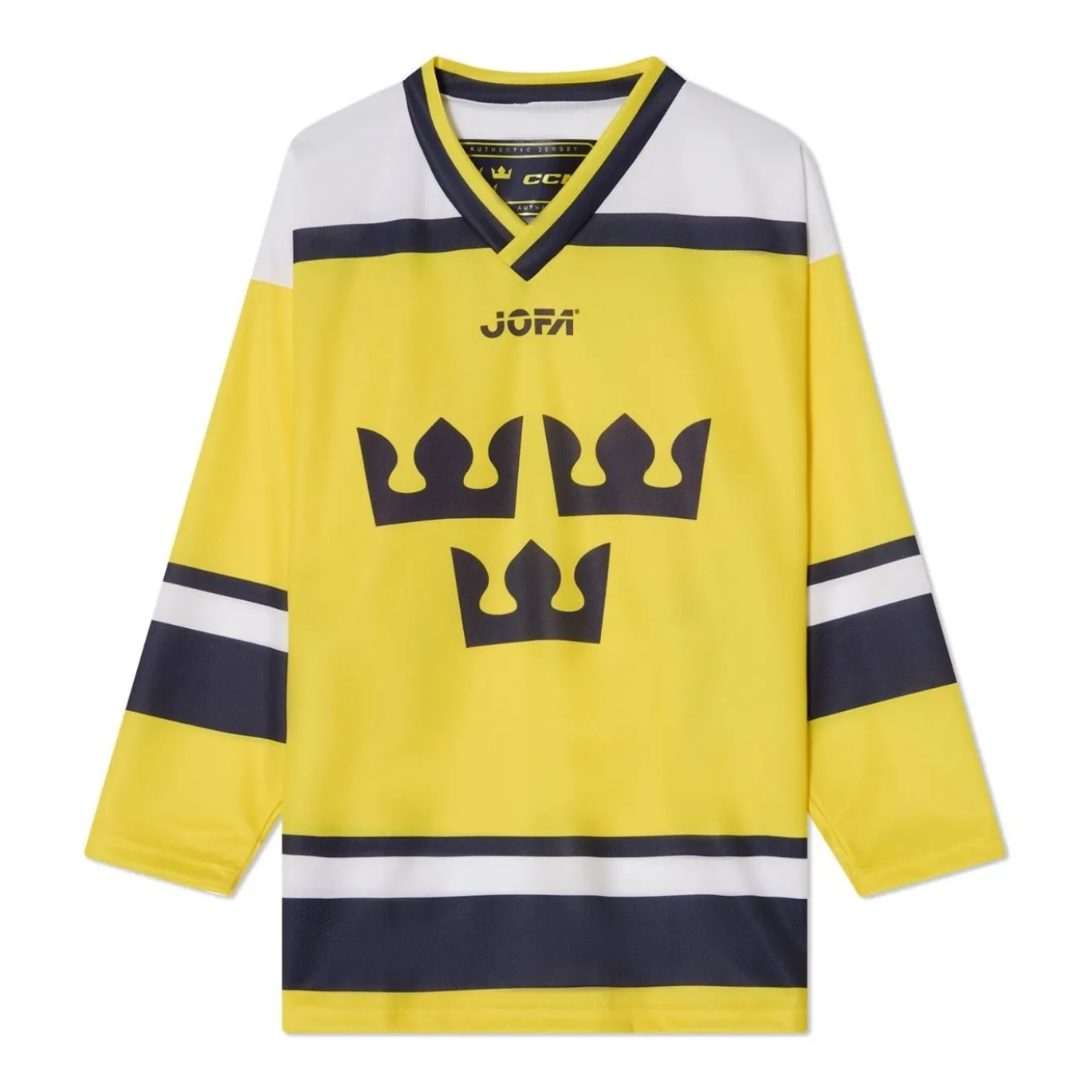 CCM Matchtröja Replica JOFA Team Sweden Jr