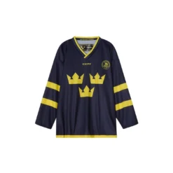 CCM Matchtröja Replica Team Sweden Jr Navy