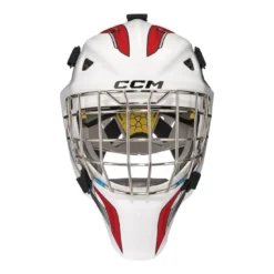 CCM Målvaktsmask Axis F5 Certified Cat-Eye Dekal Sr White/Red