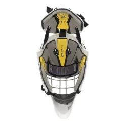 CCM Målvaktsmask Axis F5 Certified Cat-Eye Dekal Sr White/Royal