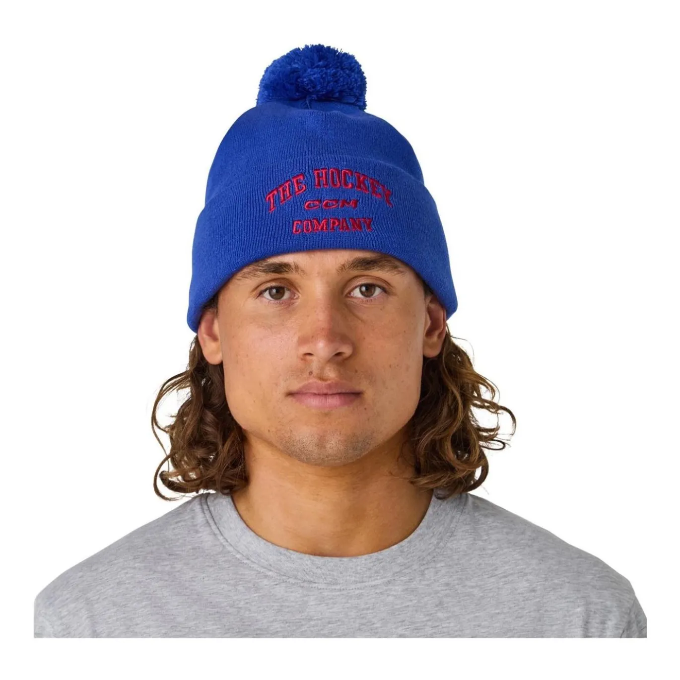 CCM Mössa Athleisure Pom Sr Collegiate Royal