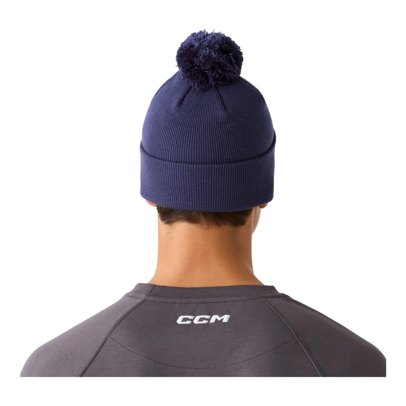 CCM Mössa Pom Knit Team Navy