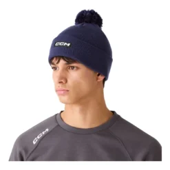 CCM Mössa Pom Knit Team Navy