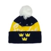 CCM Mössa Team Sweden Pom Knit Sr