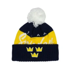 CCM Mössa Team Sweden Pom Knit Sr