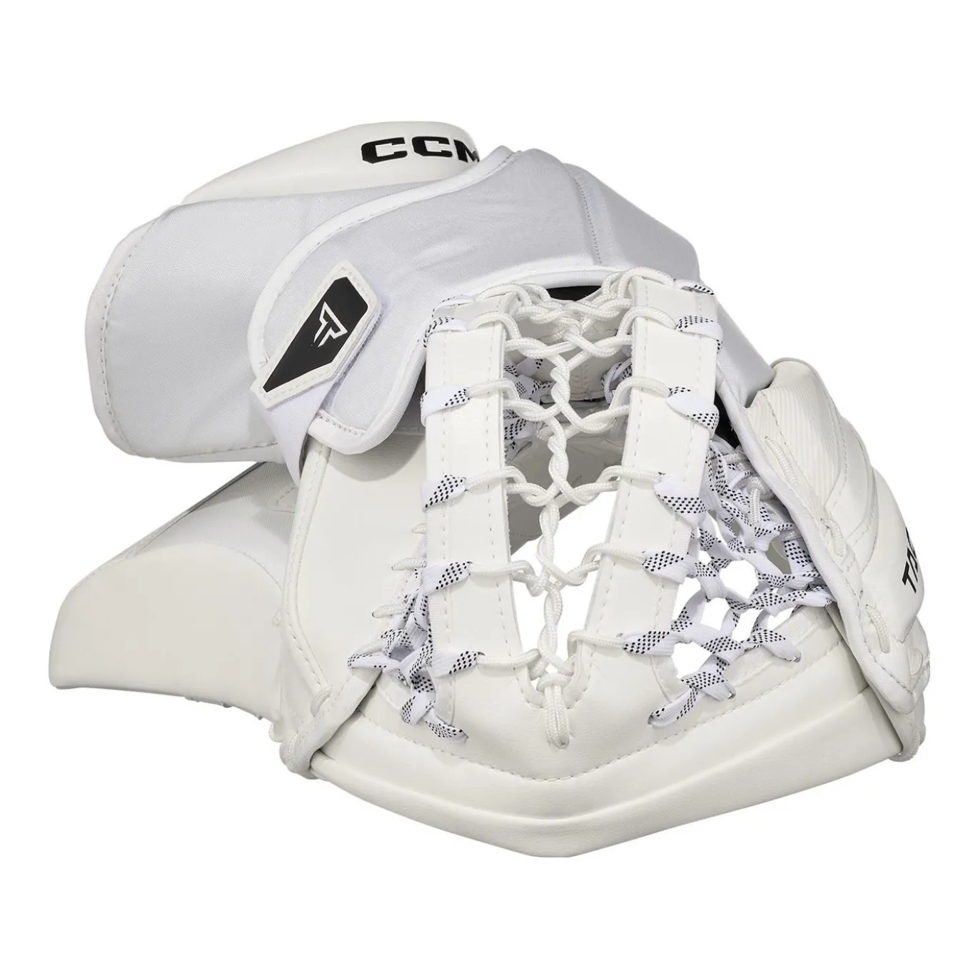 CCM Plock Tacks Sr White/White