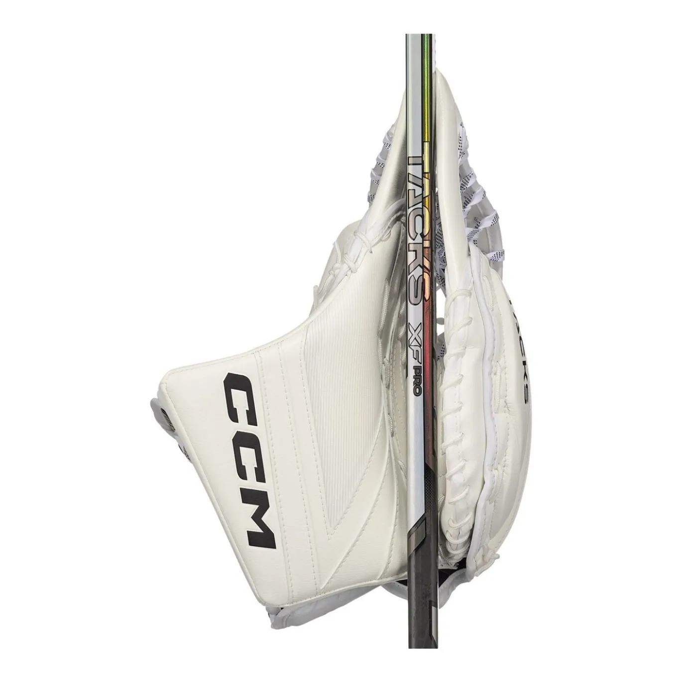 CCM Plock Tacks Sr White/White