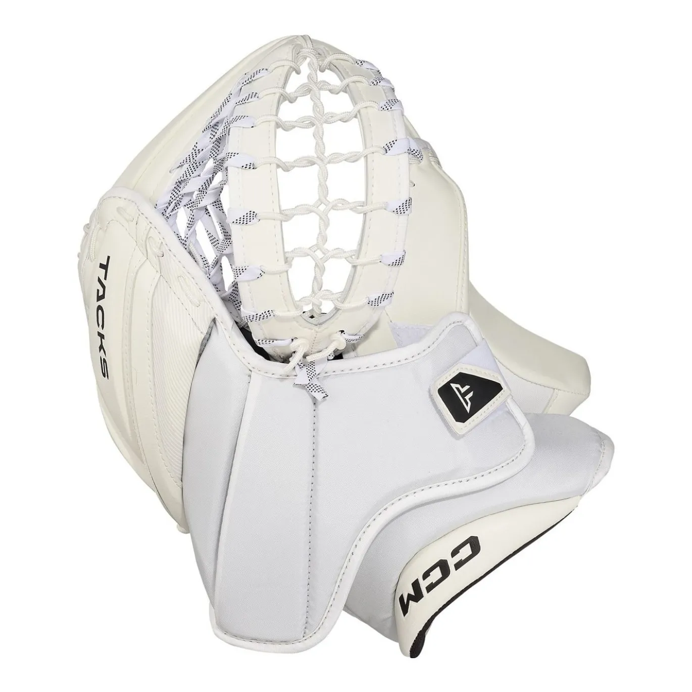 CCM Plock Tacks Sr White/White