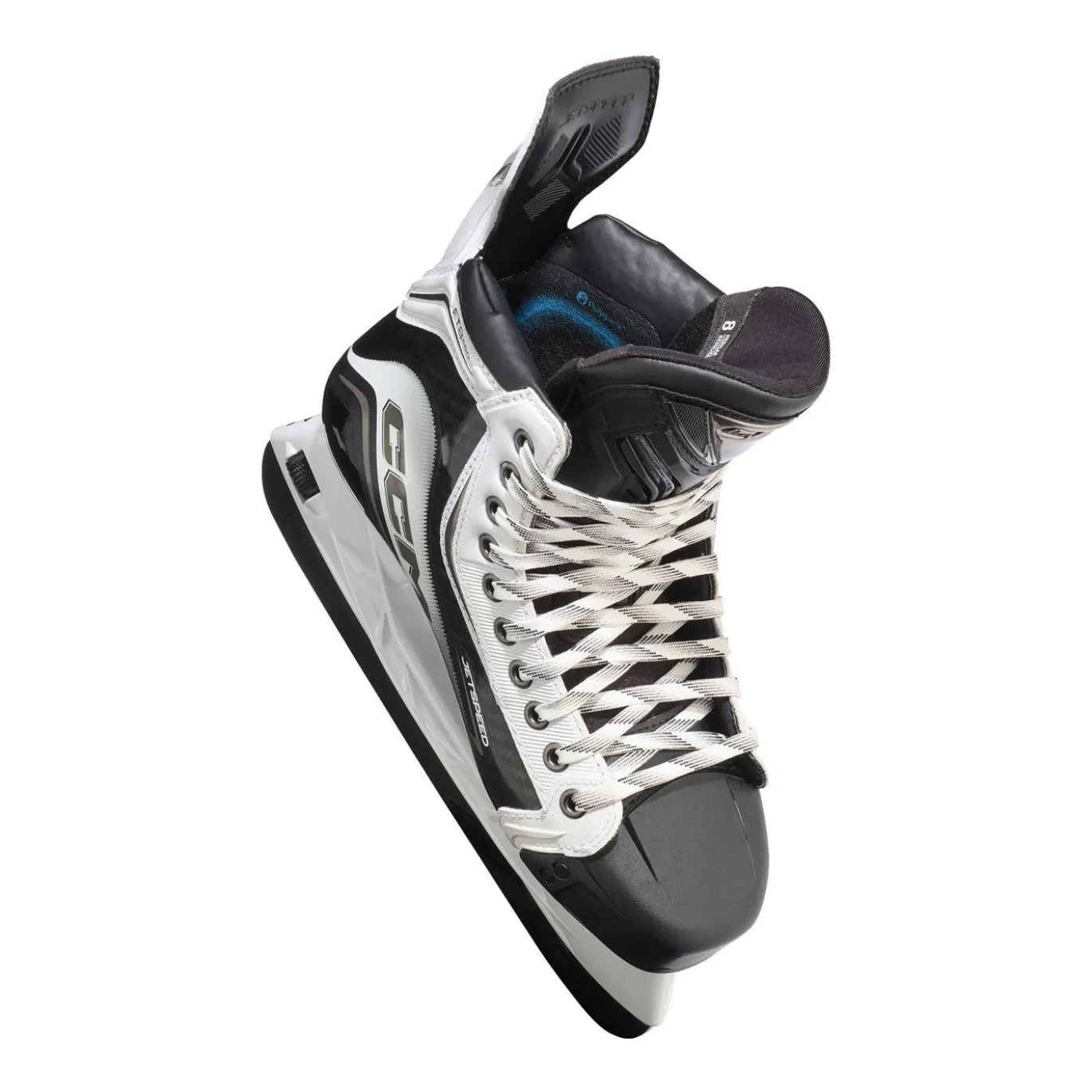 CCM Skridskor Jetspeed FT8 Pro White Sr