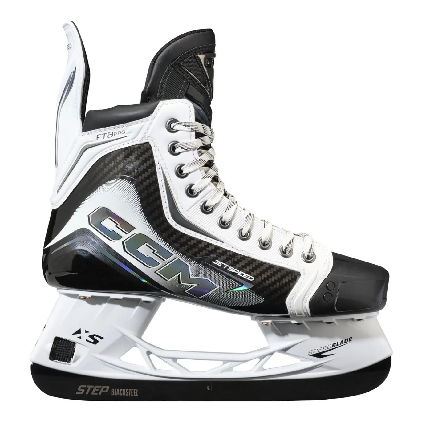 CCM Skridskor Jetspeed FT8 Pro White Int