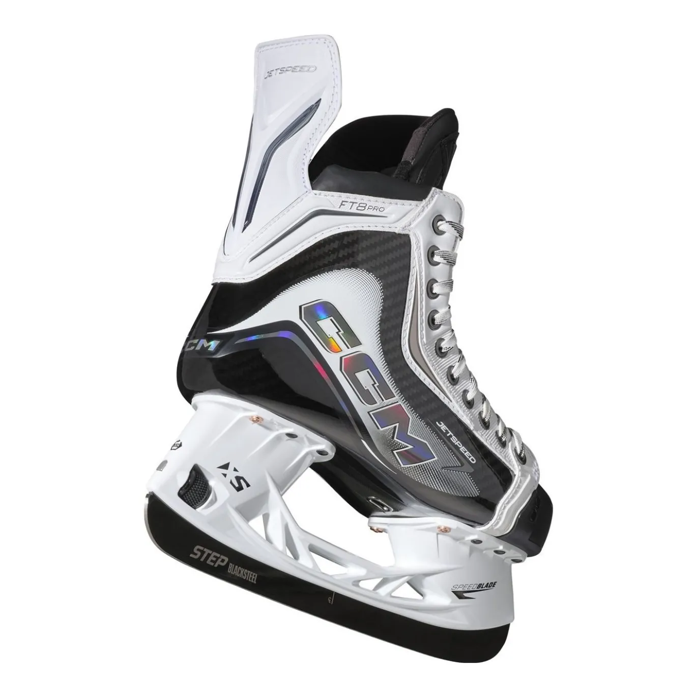 CCM Skridskor Jetspeed FT8 Pro White Int