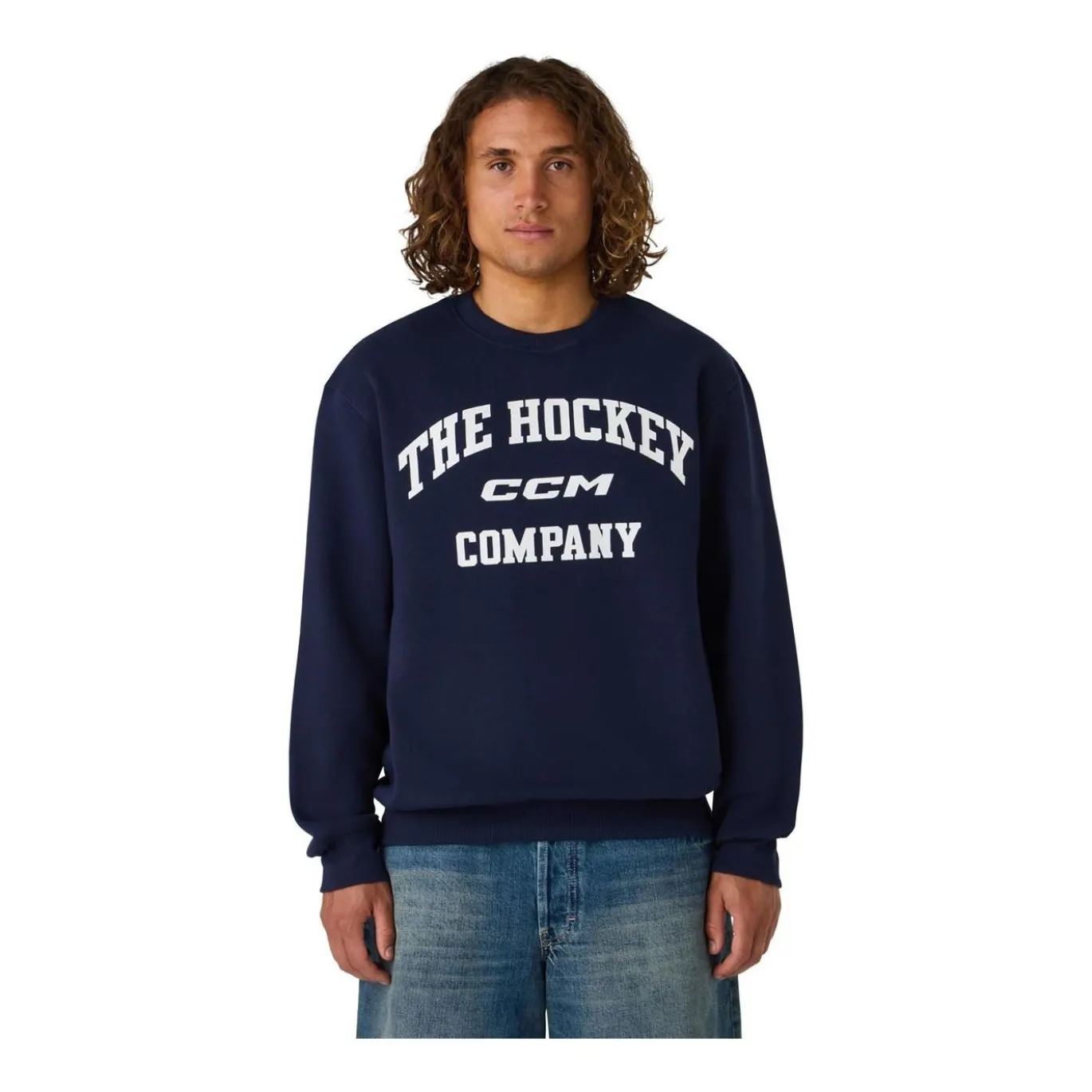 CCM Tröja Athleisure Fleece Sr Classic Navy