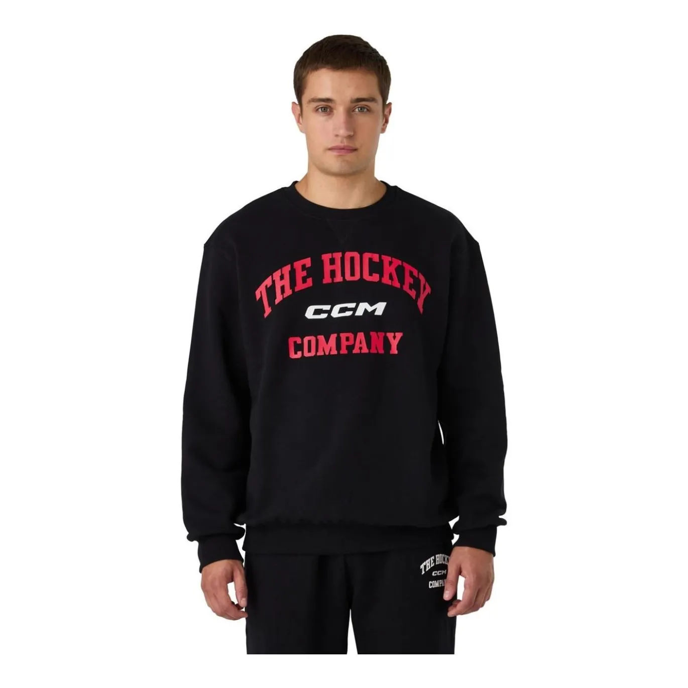 CCM Tröja Athleisure Fleece Sr Black