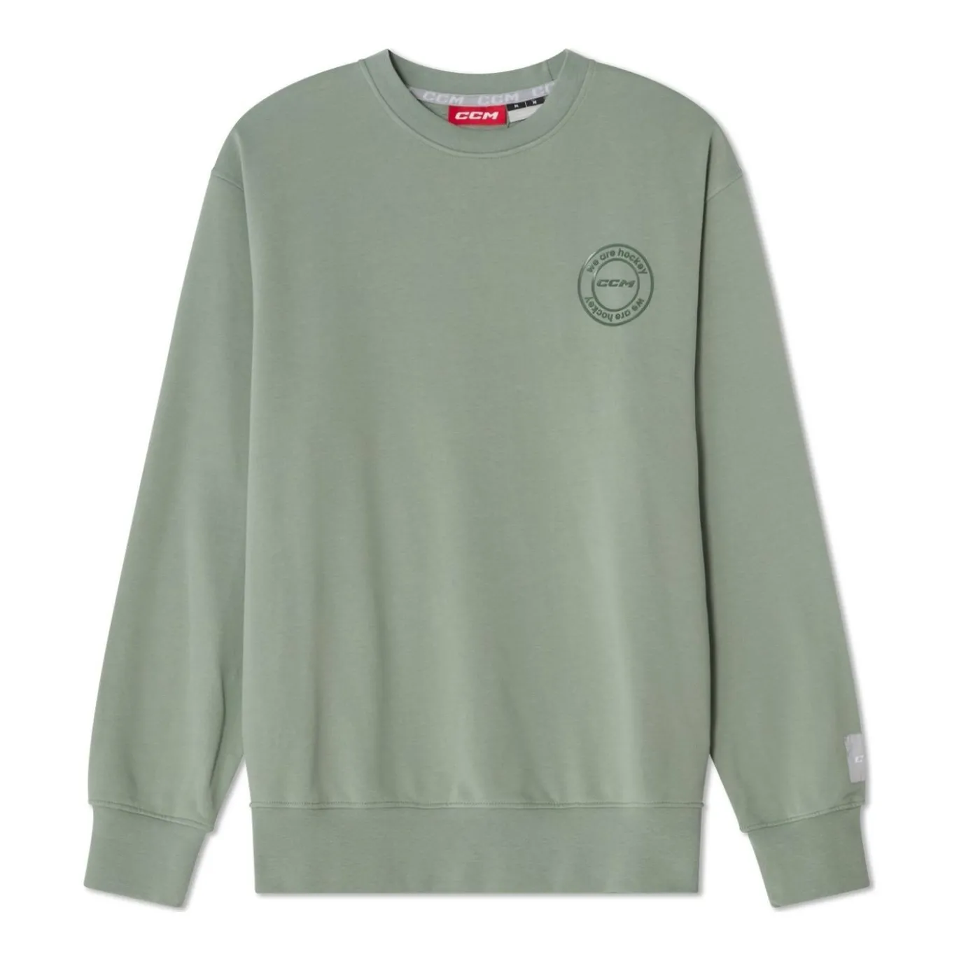 CCM Tröja Crew Neck We Are Hockey Sr Iceberg Green