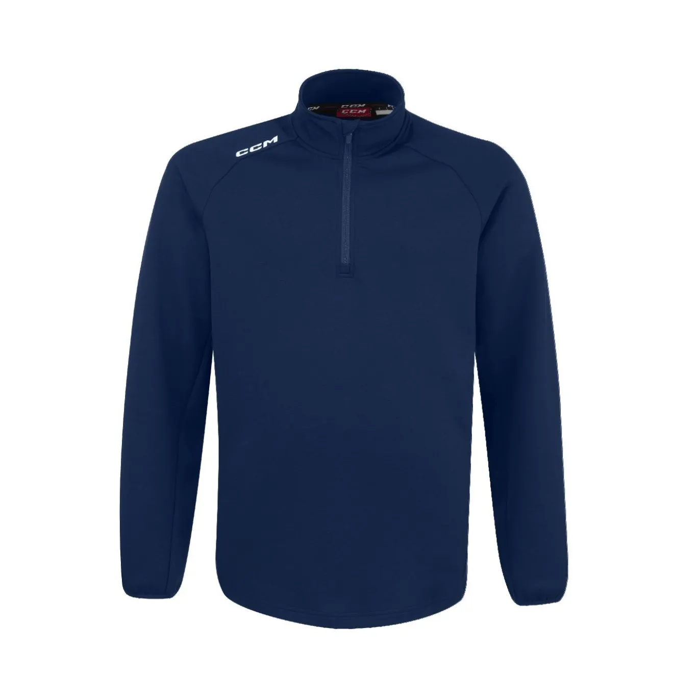 CCM Tröja Locker 1/4 Zip Jr Navy