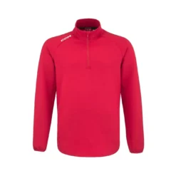 CCM Tröja Locker 1/4 Zip Jr Red