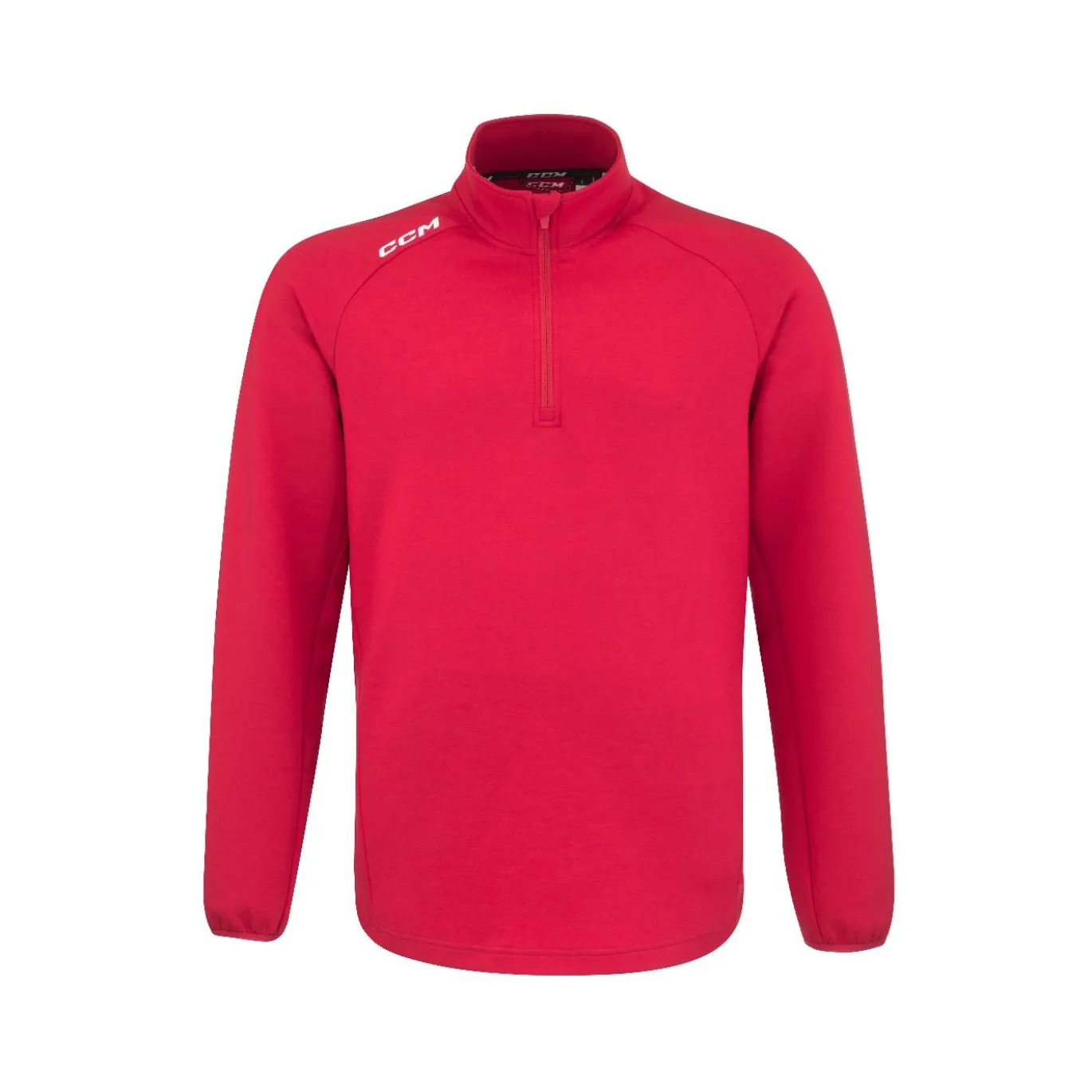 CCM Tröja Locker 1/4 Zip SR Red