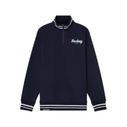 CCM Tröja Stripe Quarter Zip Sr Navy