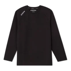 CCM Tröja Tech Fleece Crew Neck Sr Black