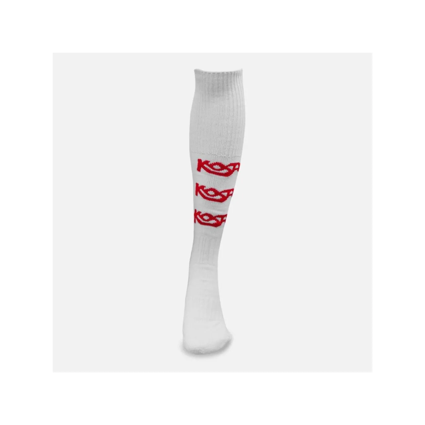 Kosa Bandystrumpor Jr White/Red