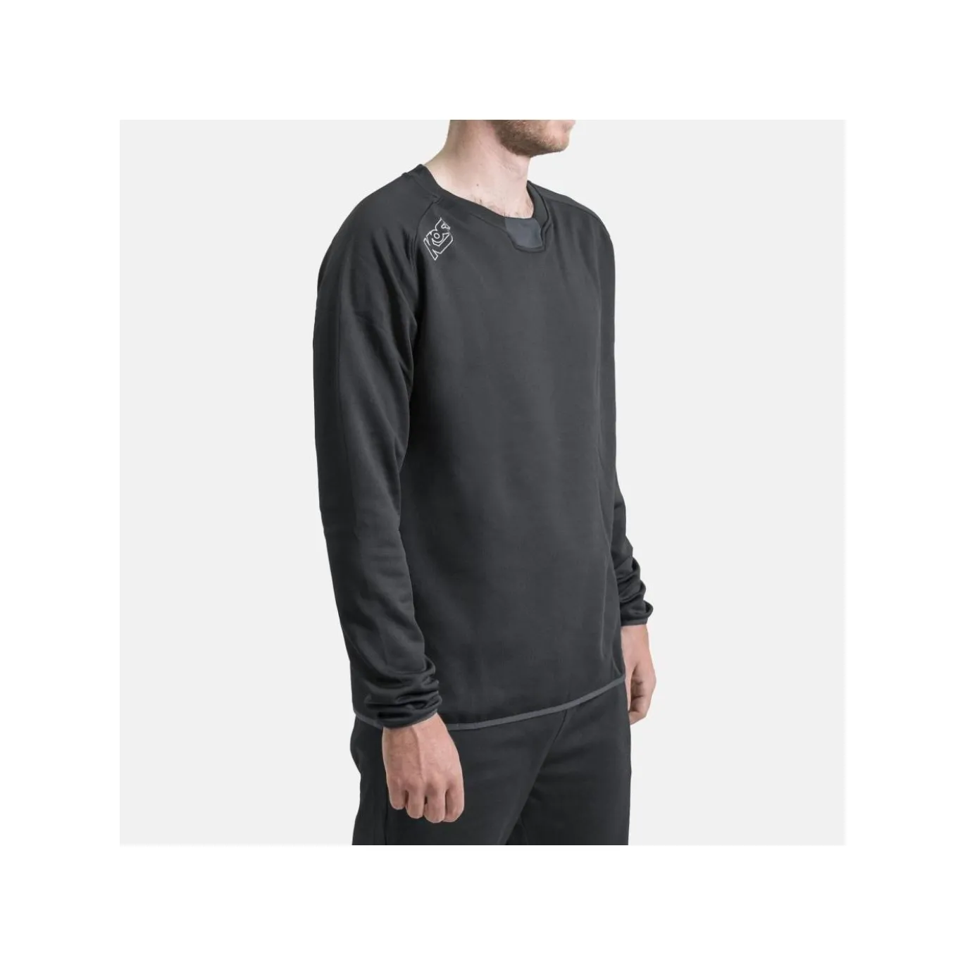 Kosa Tröja Round Neck Sr Black