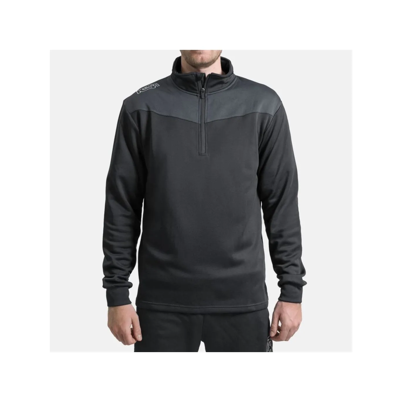 Kosa Tröja Zip Neck Jr Black