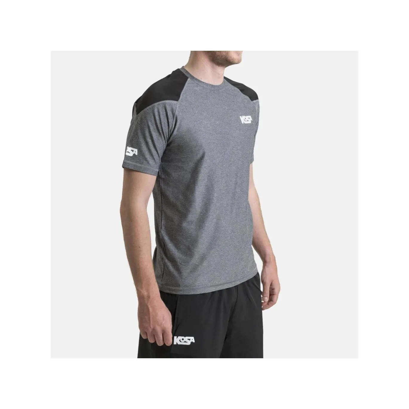 Kosa T-shirt Funktion Jr Grey/Black
