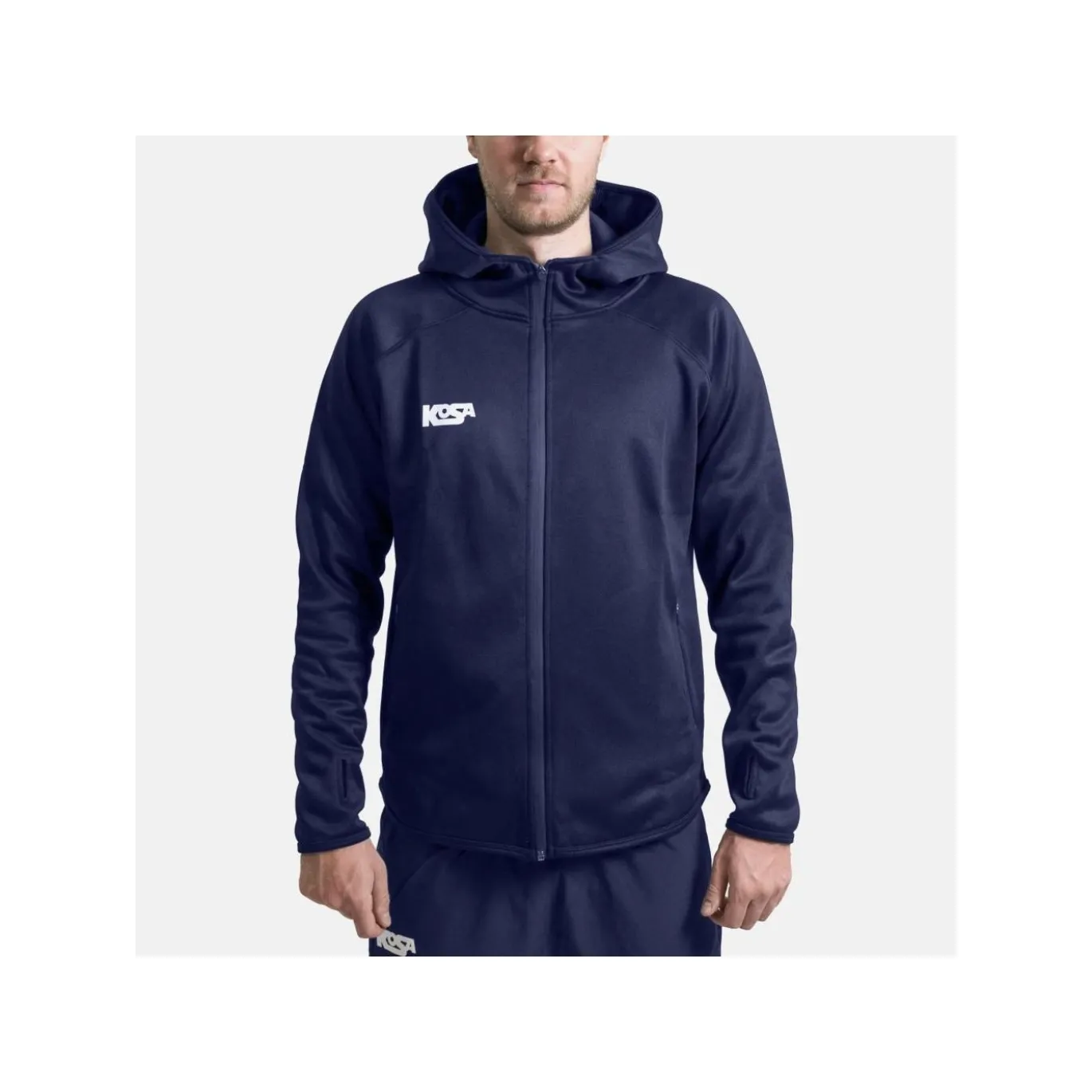 Kosa Zip Hoodie Sr Navy