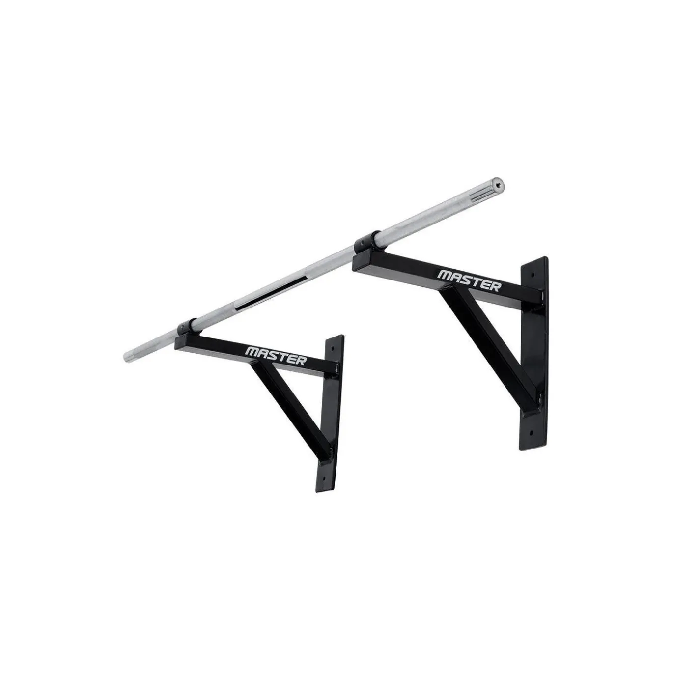 Master Fitness Power Bar Chins Chin Up Silver