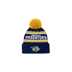 NHL Mössa Cuffed Pom Knit Jr