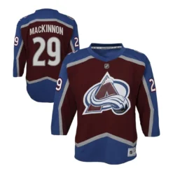 Outerstuff Matchtröja Name & Number Replica Jr Nathan Mackinnon
