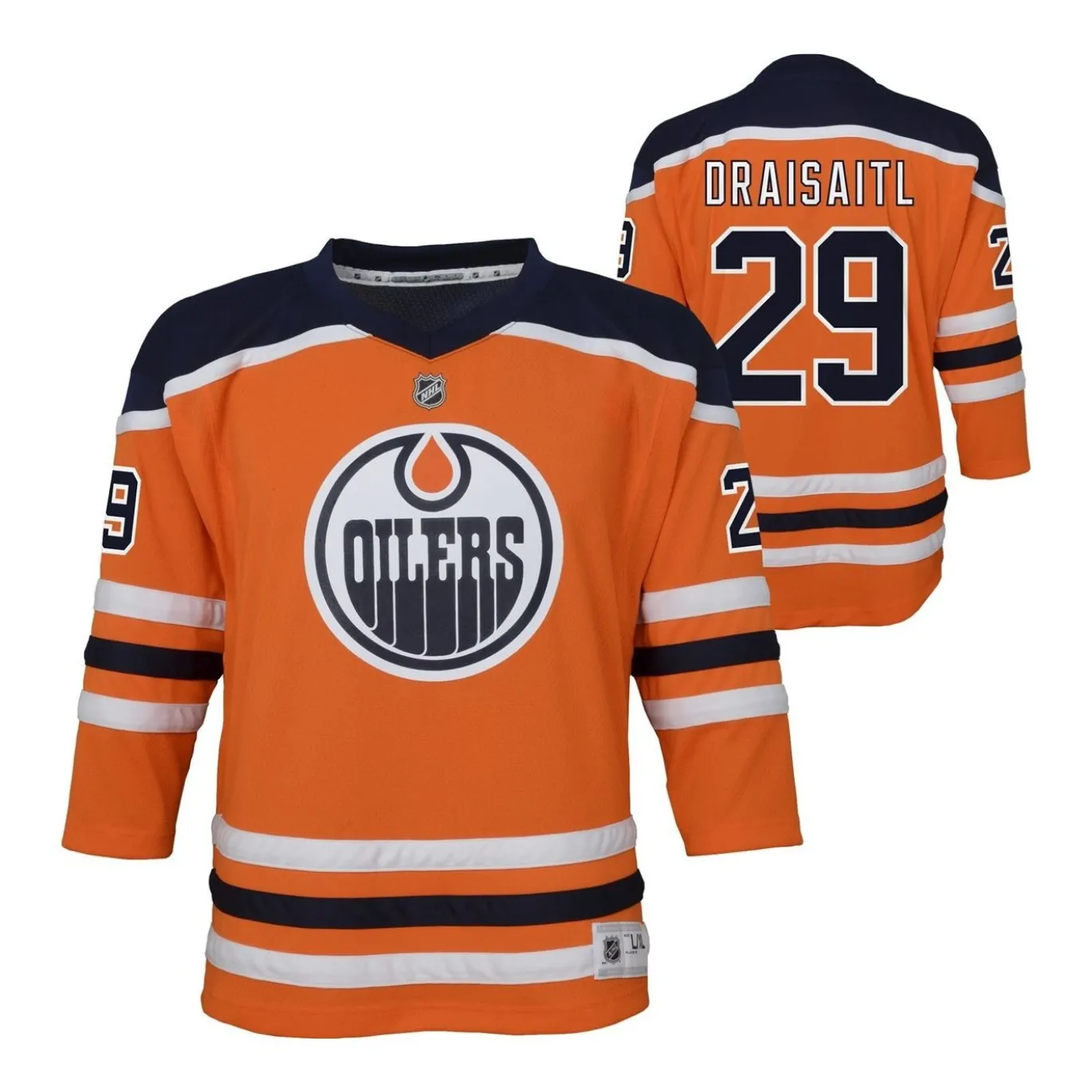 Outerstuff Matchtröja Name & Number Replica Jr Leon Draisaitl